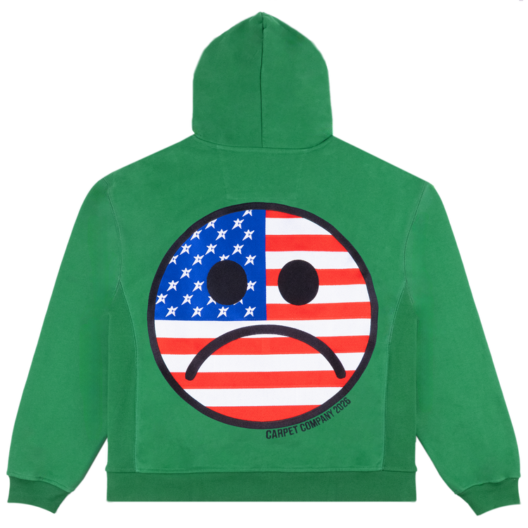 American+Sad+Hoodie+Green+1 Carpetco American Sad Hoodie Green