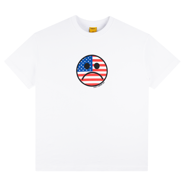 American+Sad+Tee+White+1 (3) Carpetco American Sad Tee White