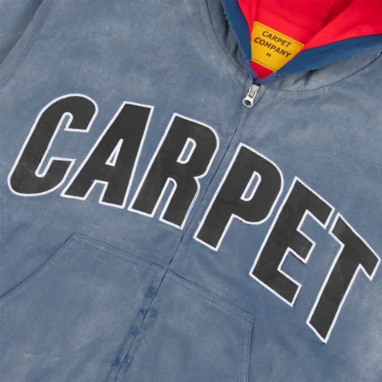 Carpet Co Battered Varsity Work Jacket