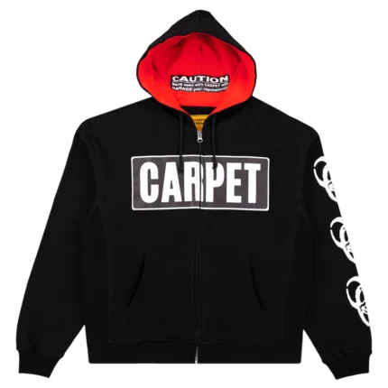 Carpet Co Biohazard Hoodie Black