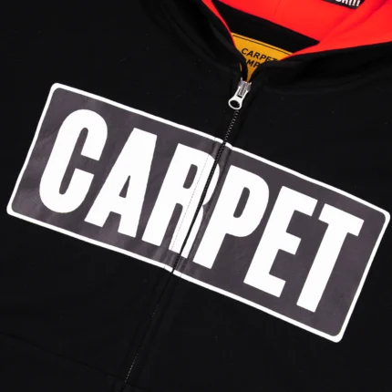 Carpet Co Biohazard Hoodie Black