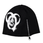 Carpet Co Biohazard Zip Beanie Black