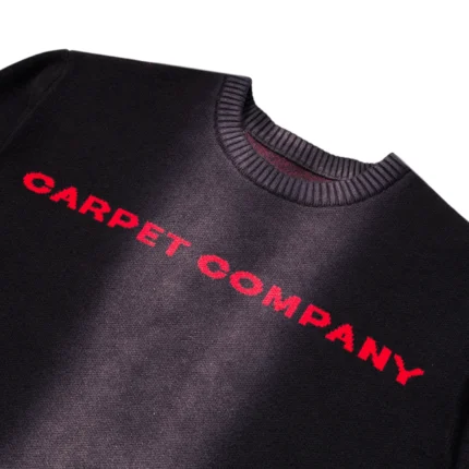 Carpet Co Bleached Woven Sweater