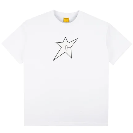Carpetco Glow in the Dark C-Star Tee White