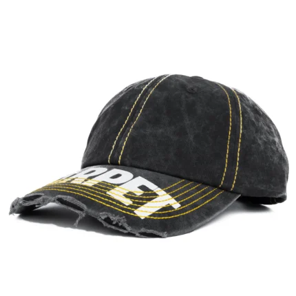 Carpet Co Carpet Distressed Hat Black