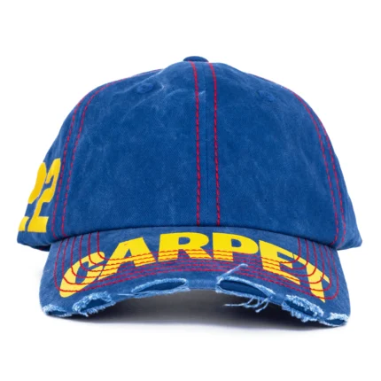 Carpet Co Carpet Distressed Hat Blue