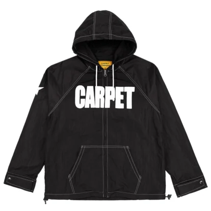 Shop Carpet Co Carpet Rainjacket for practical style, versatile layering, casual comfort, distinctive design, and everyday streetwear appeal.