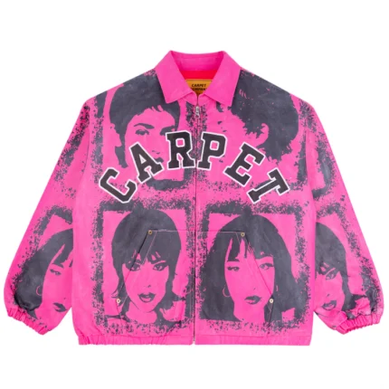Carpetco I-Ladies Waxed Work Jacket Pink 