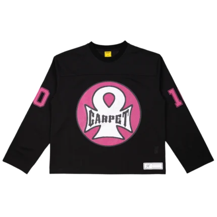 Carpetco Iron Ankh Long Sleeve Jersey Black 