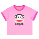 Carpet Co Paul Frank Girls Tee Pink