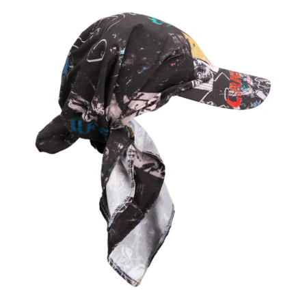 Rag Tee Bandana Hat - Black