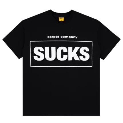 Carpetco Sucks Tee Black