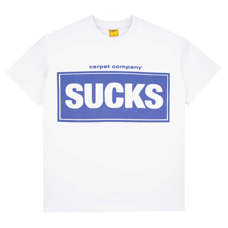 Sucks+Tee+White+2 Carpetco Sucks Tee White