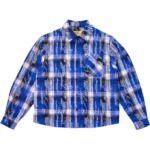 Carpet Co Tattered Flannel Blue