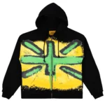 Carpet Co Union Jack Hoodie Black