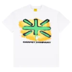 Carpet Co Union Jack Tee White