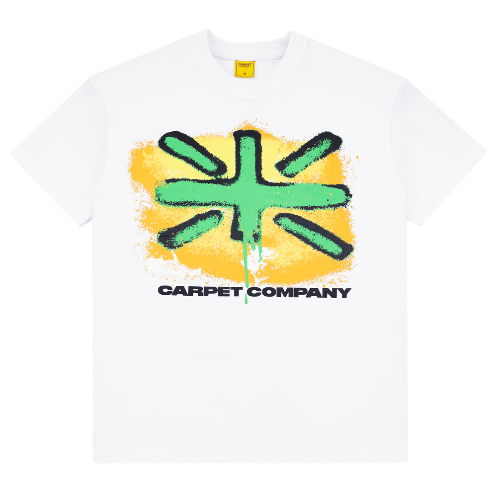 Union Jack Tee Carpet Co Union Jack Tee White