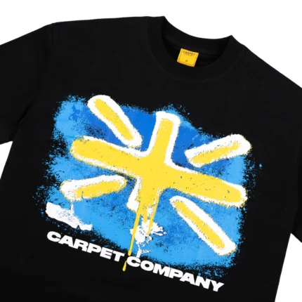 Carpet Co Union Jack Tee black