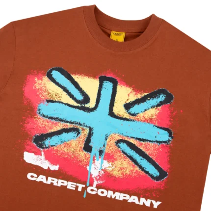 Carpet Co Union Jack Tee Red